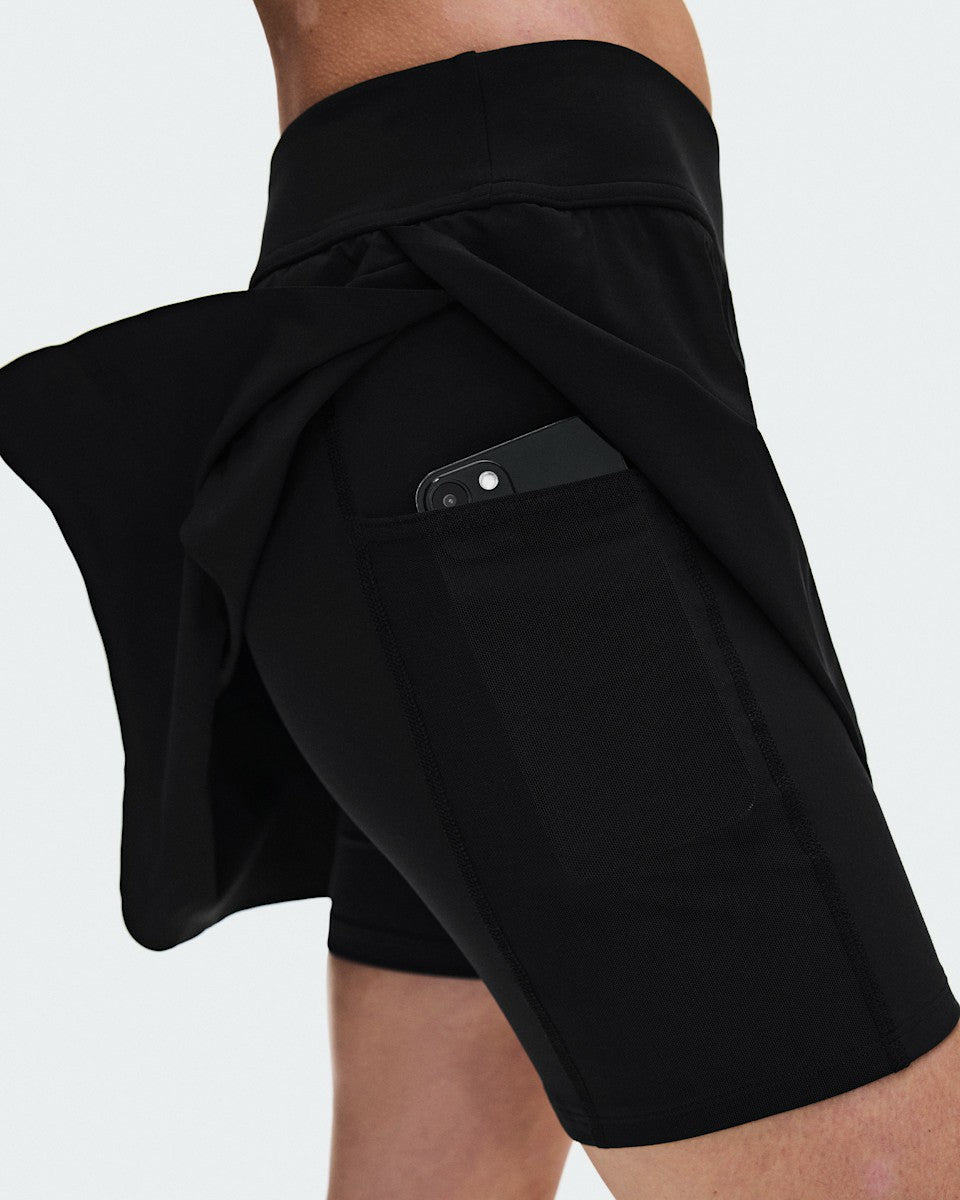 Women's Court Skirt Split - Black | On United States