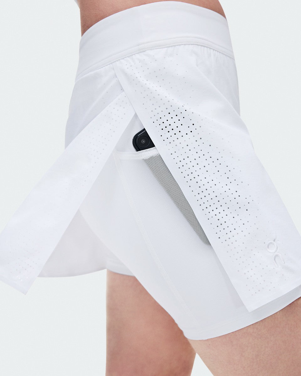 Women's Court Skirt Split LDN - White | On United States
