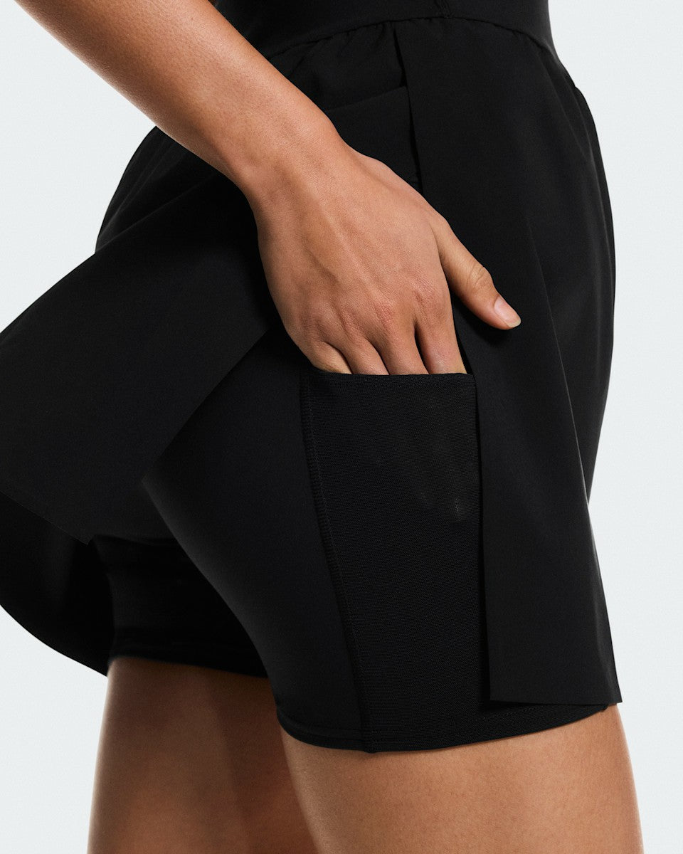 Women's Court Dress Split - Black | On United States