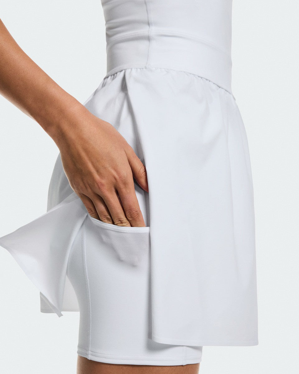 Women's Court Dress Split - White | On United States