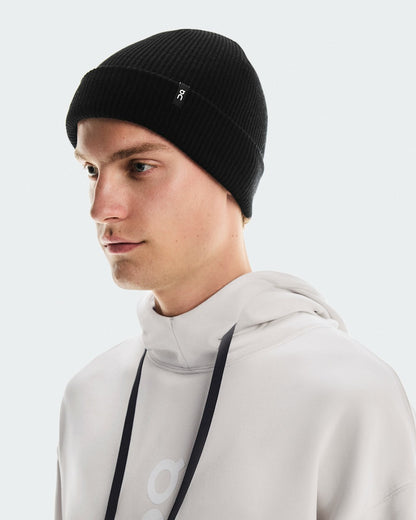 Merino Beanie - Black | On United States