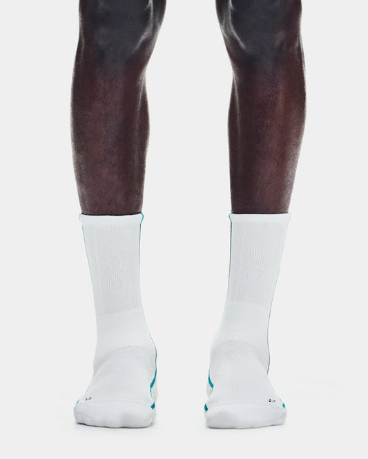 Court Sock High - White/Neem | On United States