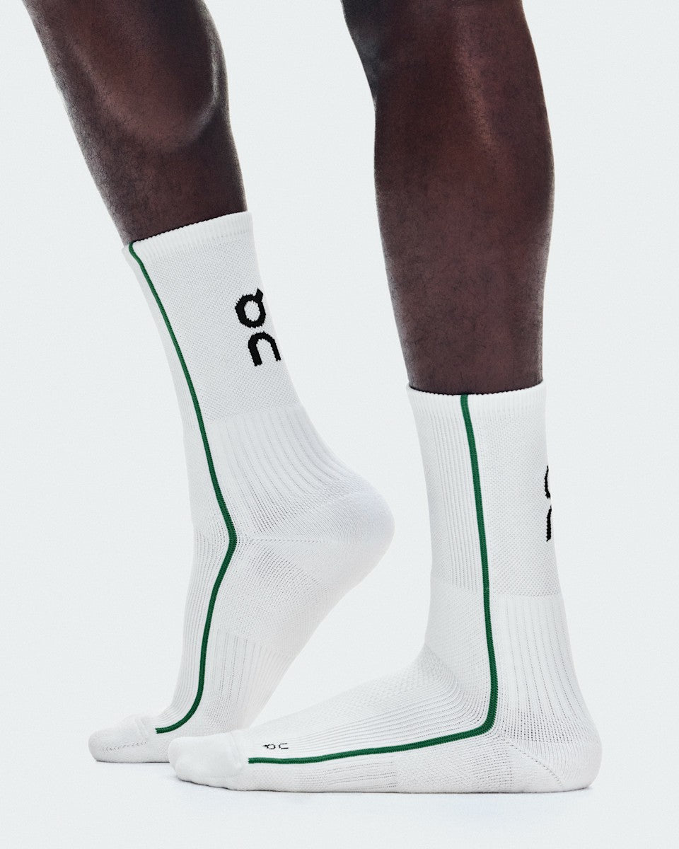 Court Sock High - White/Neem | On United States