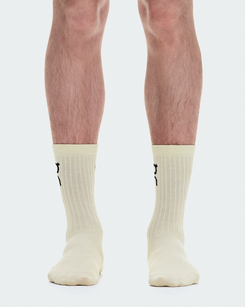 Logo Sock High 3P - Hare/Brume | On United States