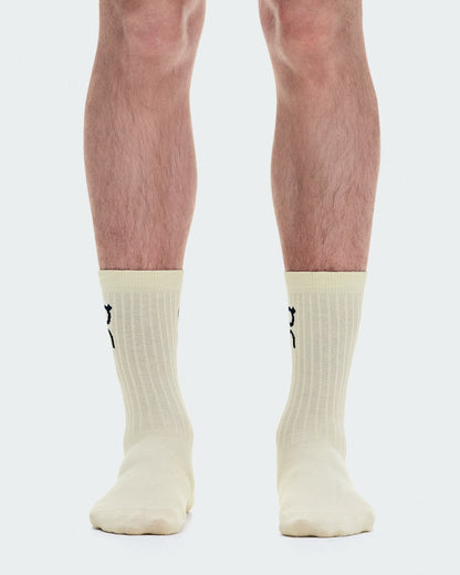 Logo Sock High 3P - Hare/Brume | On United States