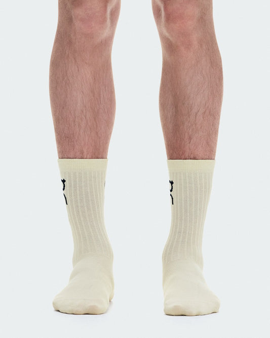 Logo Sock High 3P - Hare/Brume | On United States