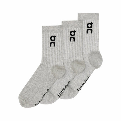 Logo Sock High 3P - Hare/Brume | On United States