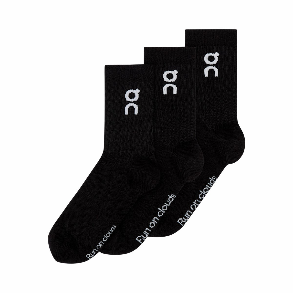Logo Sock High 3P - Heather Gray | On United States