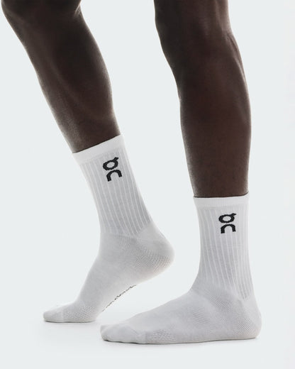 Logo Sock High 3P - White | On United States