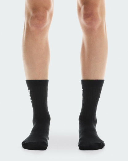 Logo Sock High 3P - Black | On United States