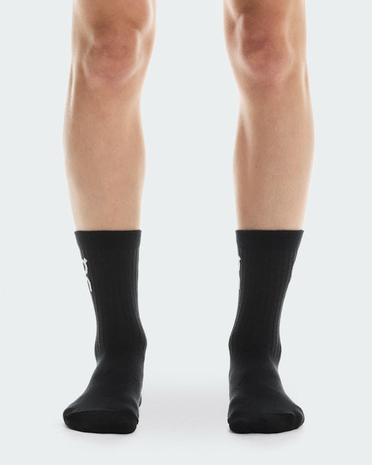 Logo Sock High 3P - Black | On United States