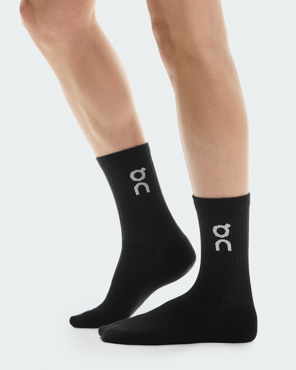 Logo Sock High 3P - Black | On United States