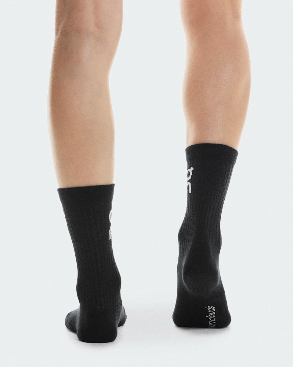 Logo Sock High 3P - Black | On United States