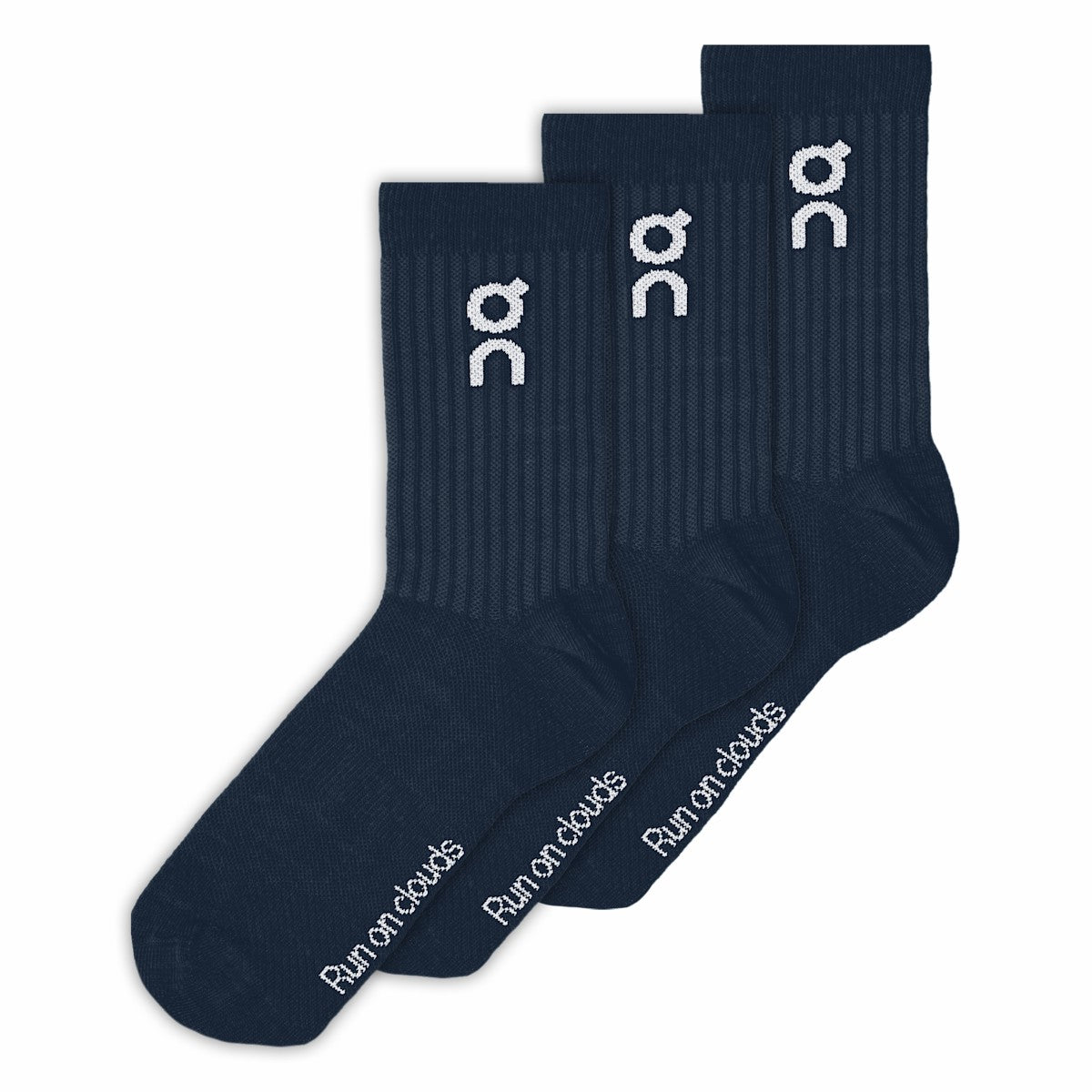 Logo Sock High 3P - Mauve/Raspberry | On United States