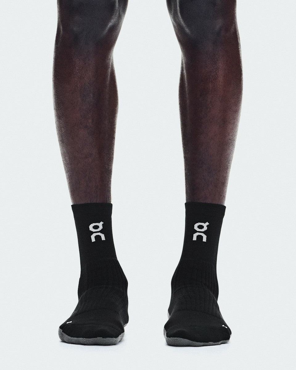 Trail Sock High 2P - Black/Black | On United States