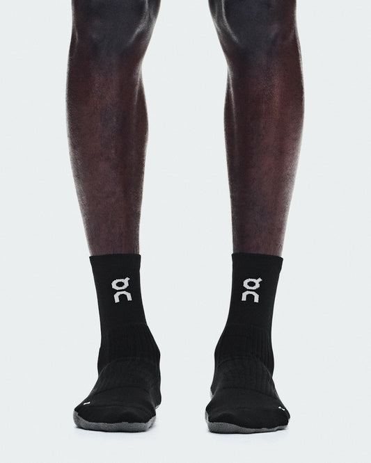 Trail Sock High 2P - Black/Black | On United States
