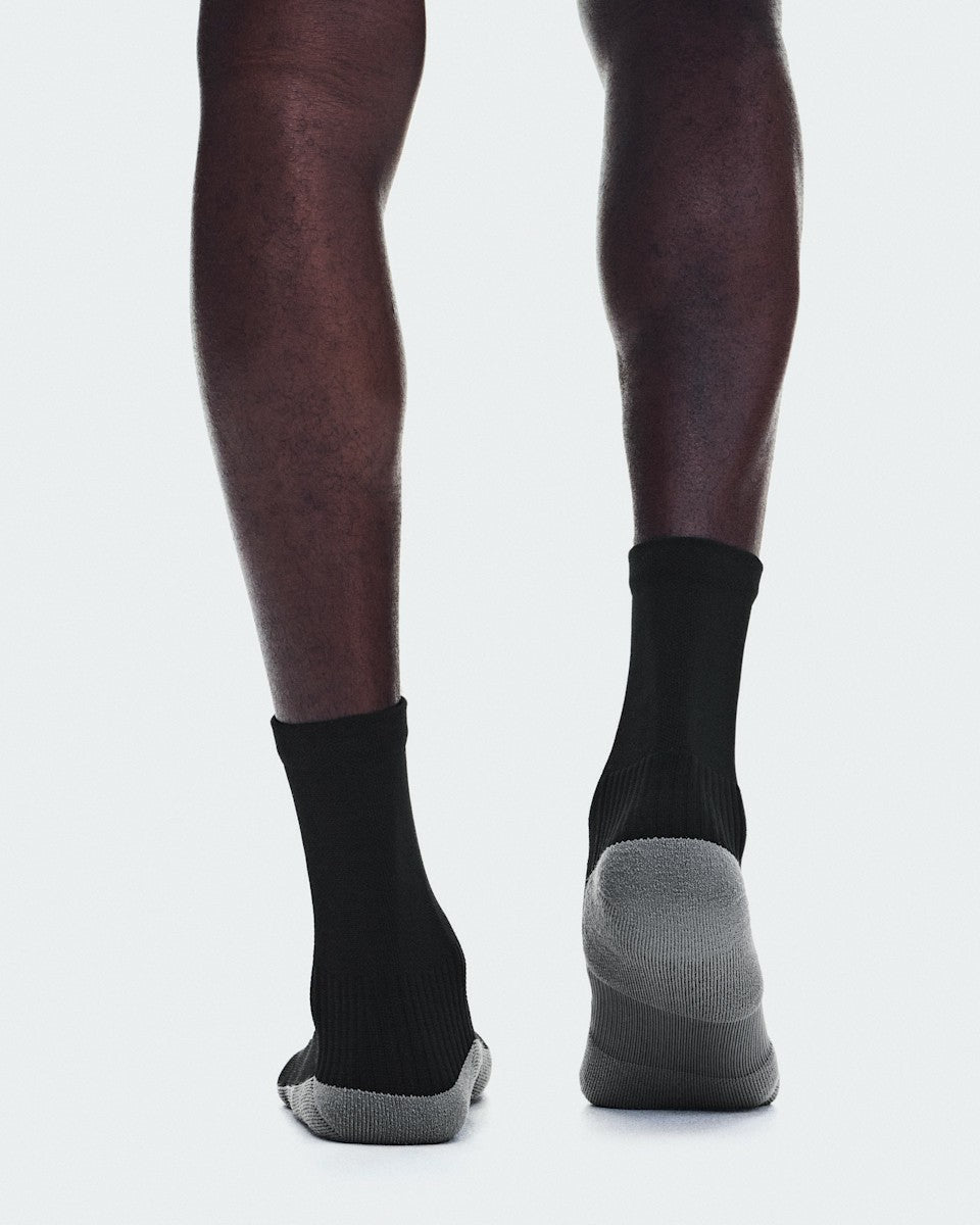 Trail Sock High 2P - Black/Black | On United States