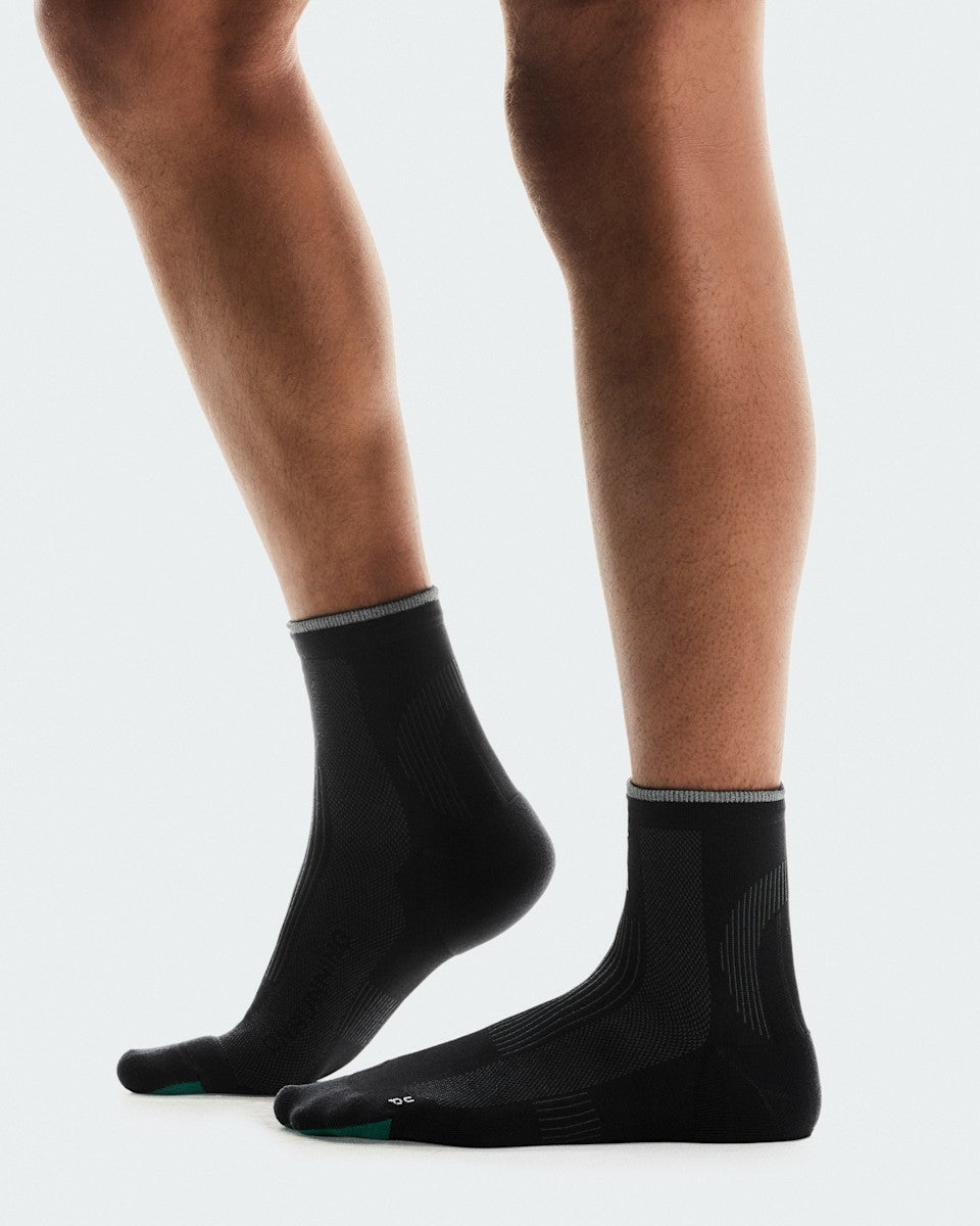 Elite Run Sock Mid - Black | On United States