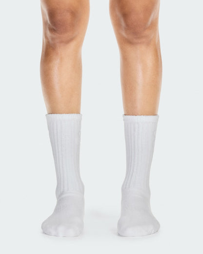 Terry Sock High - White | On United States