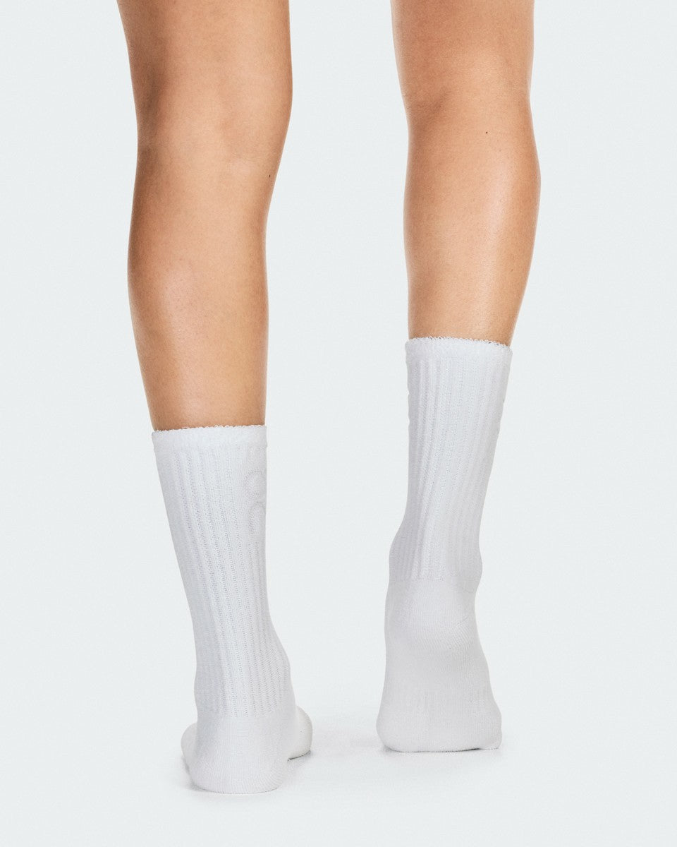Terry Sock High - White | On United States