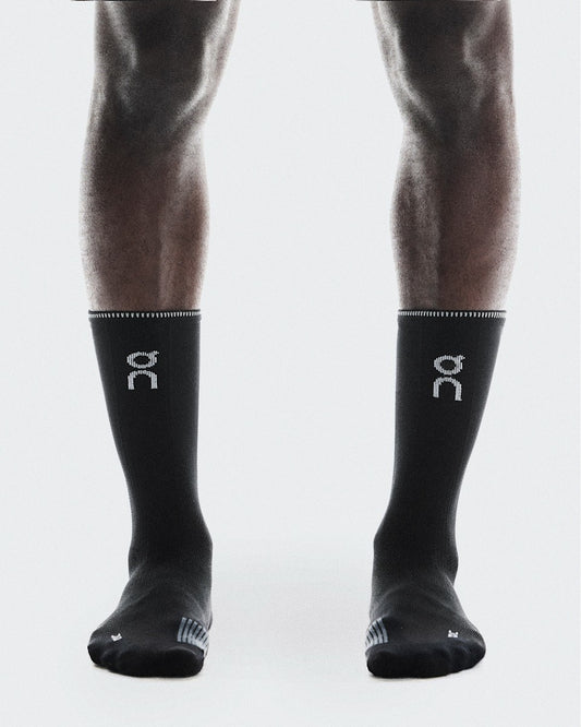Performance Run Sock High - Black/Eclipse | On United States