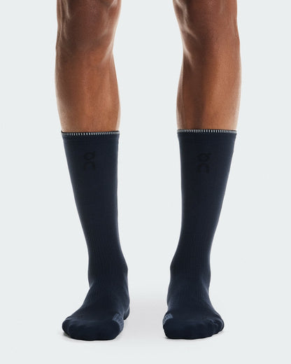 Performance Run Sock High - Navy/Navy | On United States