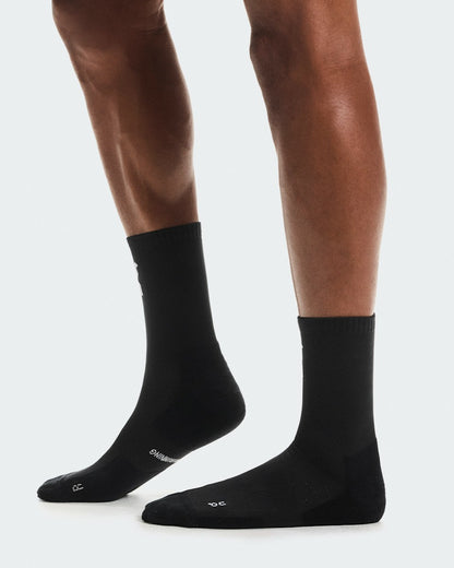 Core Run Sock High 2P - Black | On United States