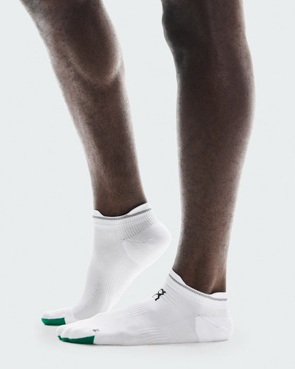 Elite Run Sock Low - White/Ivory | On United States