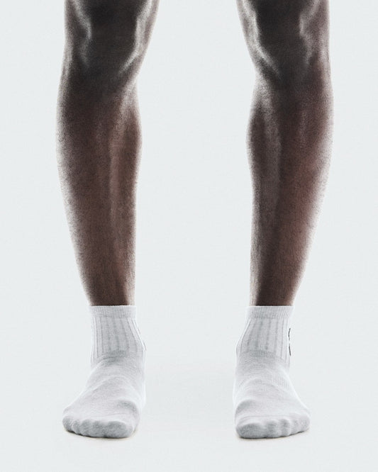 Logo Sock Mid 3P - Heather Gray | On United States