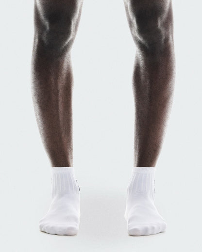 Logo Sock Mid 3P - White | On United States