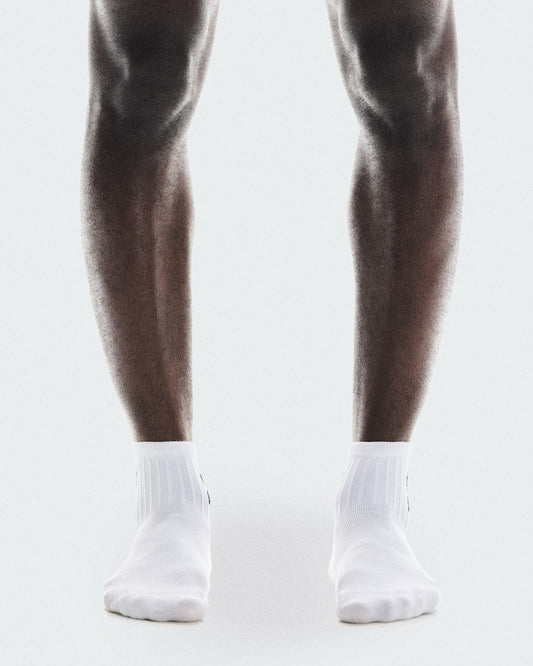 Logo Sock Mid 3P - White | On United States
