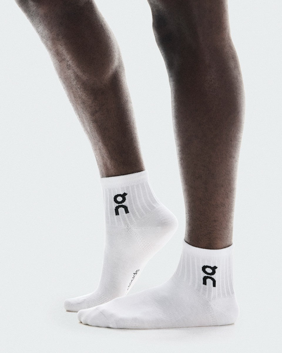 Logo Sock Mid 3P - White | On United States