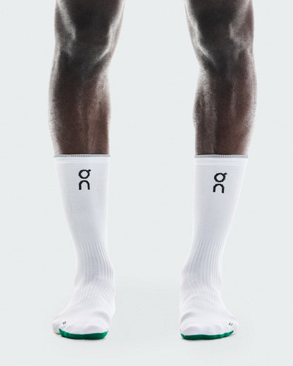 Elite Run Sock High - White/Ivory | On United States