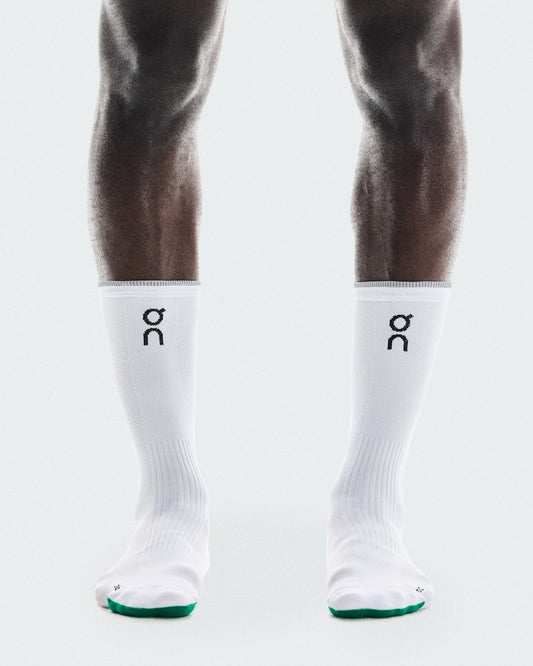 Elite Run Sock High - White/Ivory | On United States