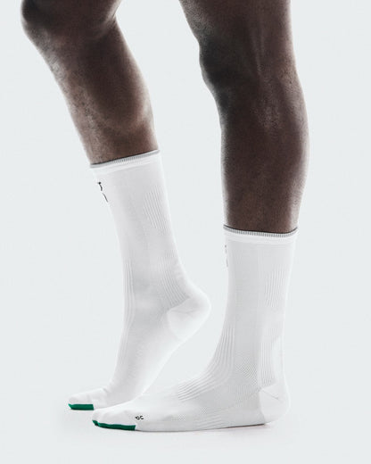 Elite Run Sock High - White/Ivory | On United States