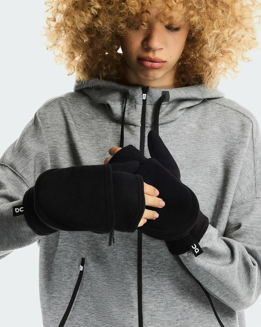 Fleece Mitten - Black | On United States