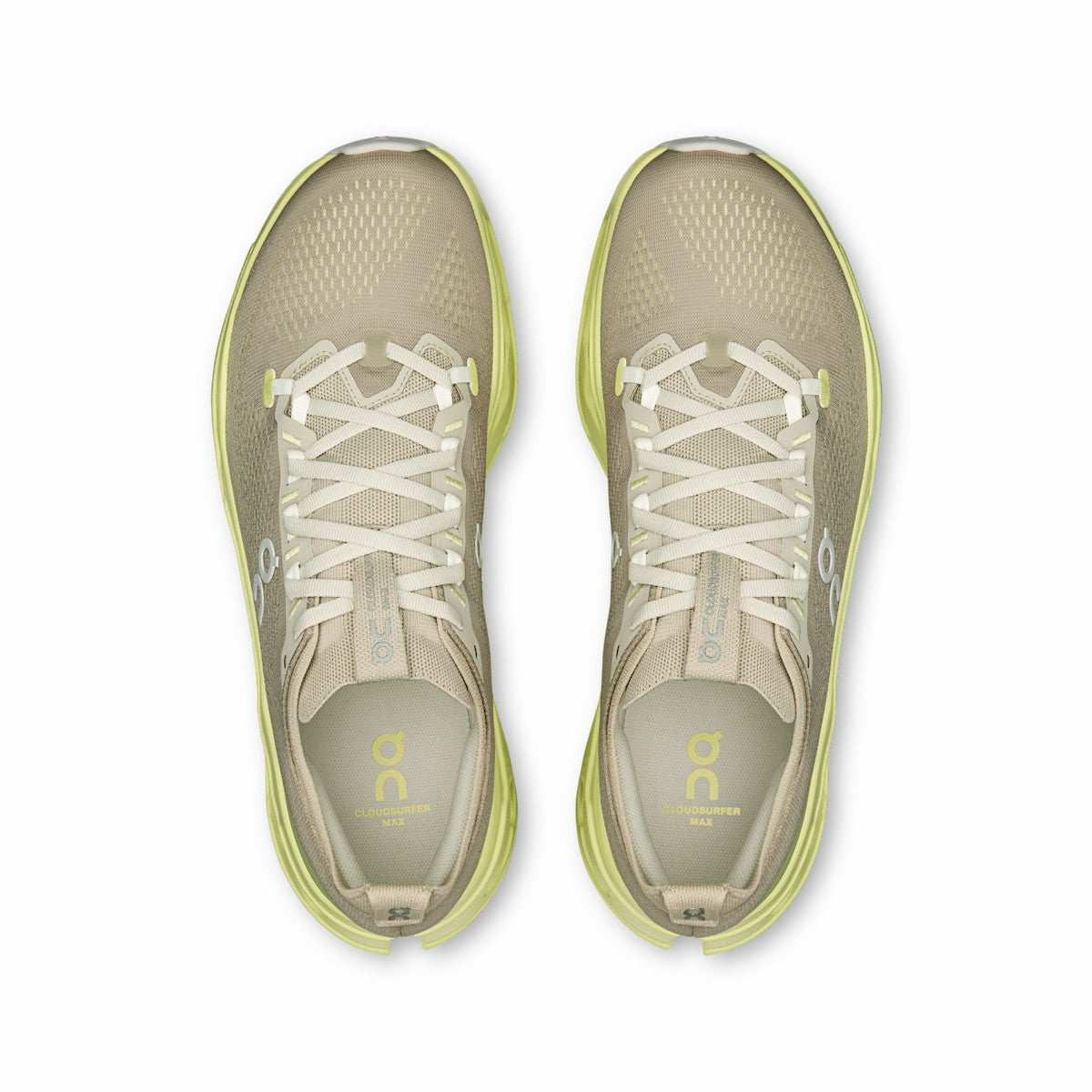 Men's Cloudsurfer Max - Pelican/Limelight | On United States