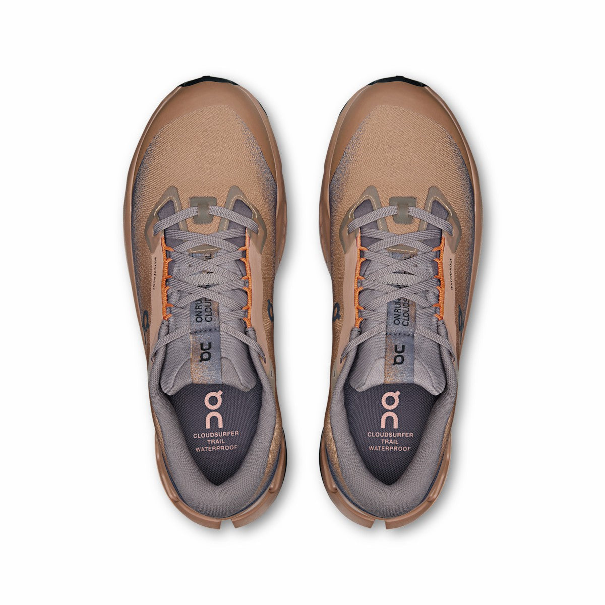 Men's Cloudsurfer Trail 2 Waterproof - Portobello/Pebble | On United States