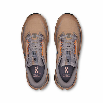 Men's Cloudsurfer Trail 2 Waterproof - Portobello/Pebble | On United States