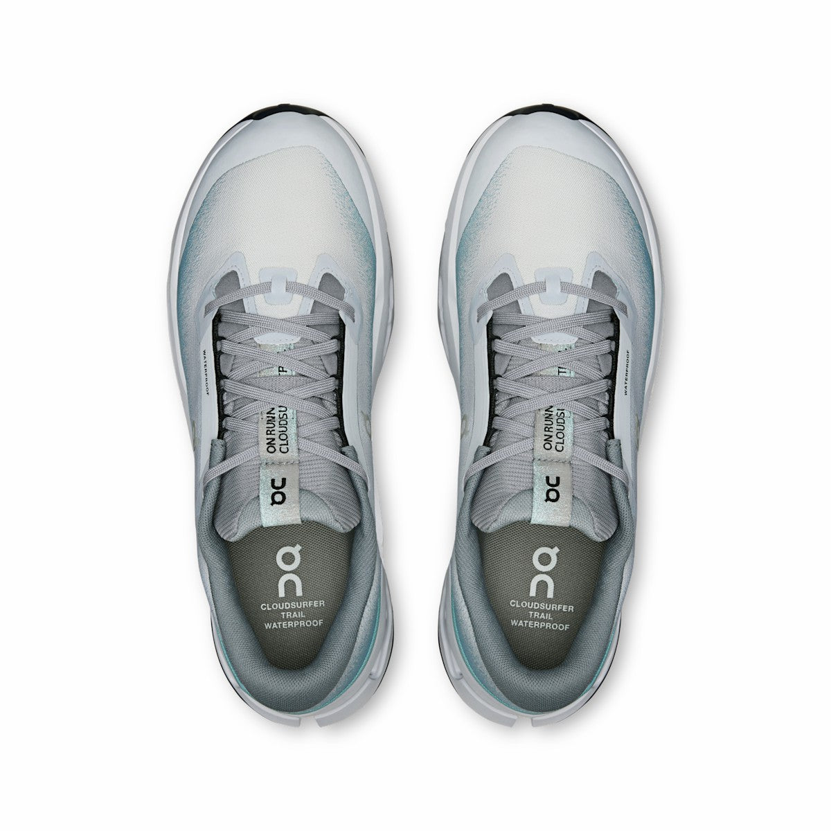 Men's Cloudsurfer Trail 2 Waterproof - Glacier/Tide | On United States