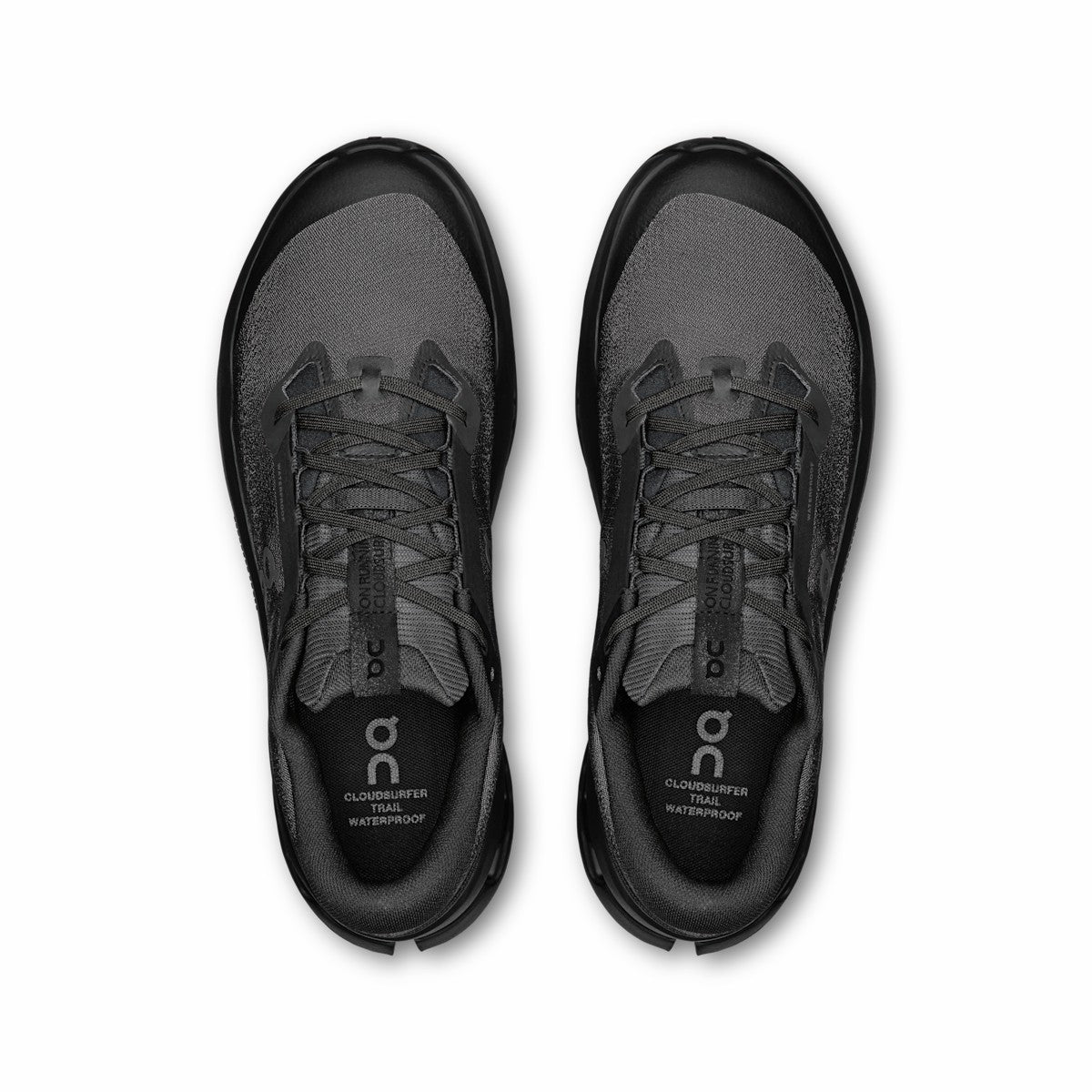 Men's Cloudsurfer Trail 2 Waterproof - Black/Black | On United States