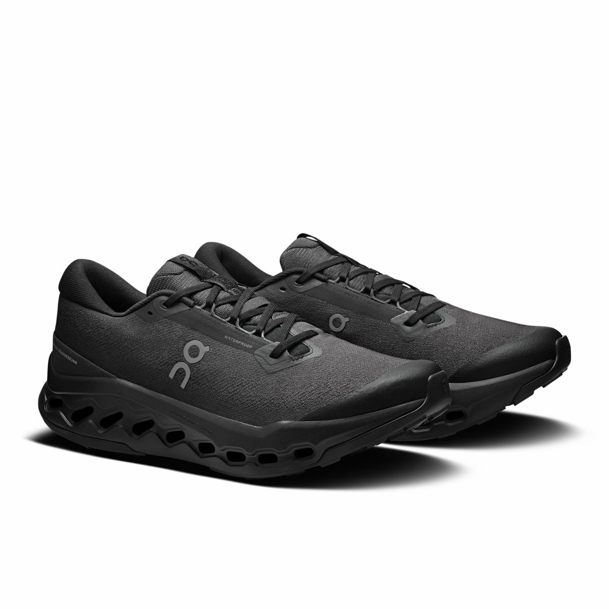 Men's Cloudsurfer Trail 2 Waterproof - Black/Black | On United States