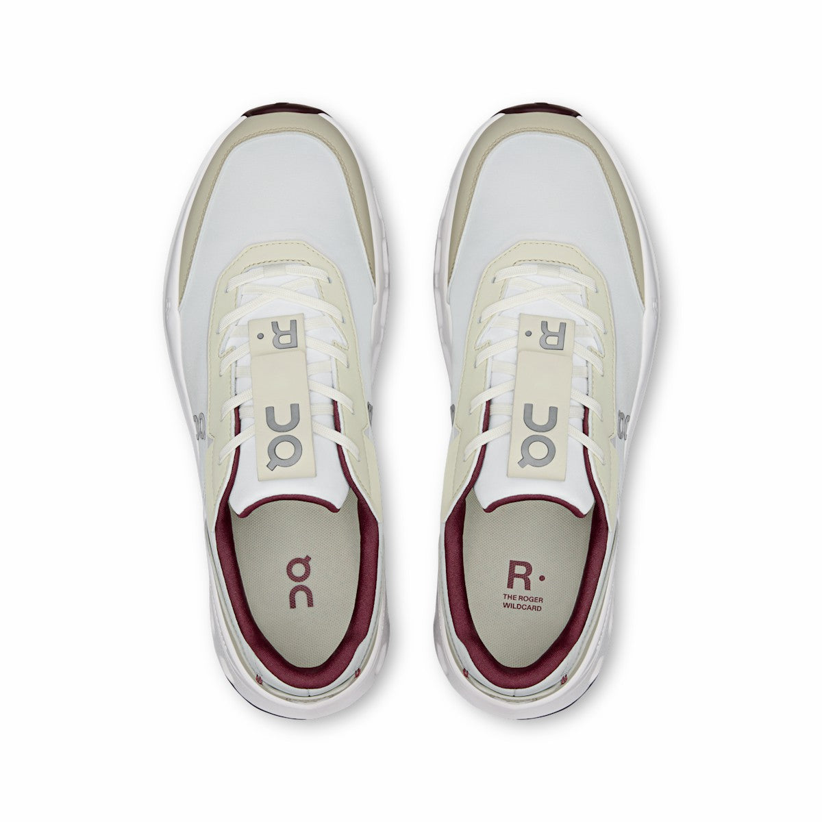 Men's THE ROGER Wildcard - Ivory/Maroon | On United States