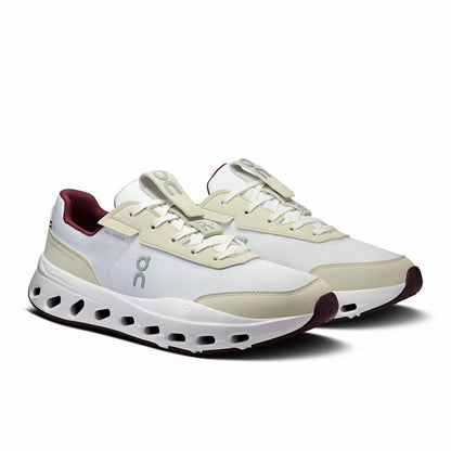 Men's THE ROGER Wildcard - Ivory/Maroon | On United States