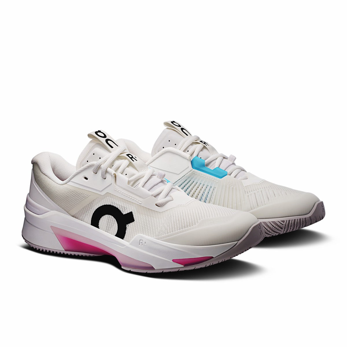 Men's THE ROGER Pro Fire - White/Pink | On United States