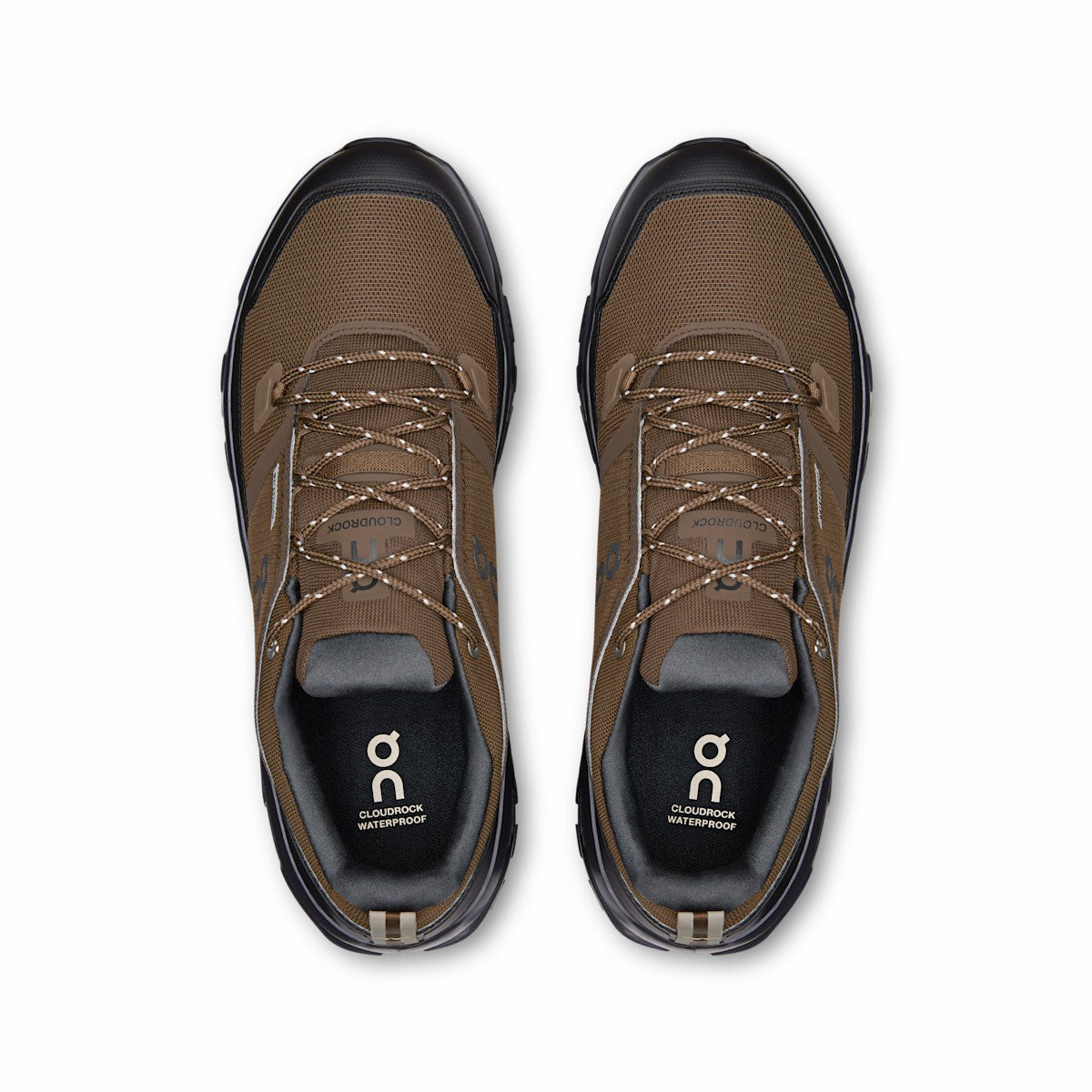 Men's Cloudrock Low Waterproof - Earth/Black | On United States