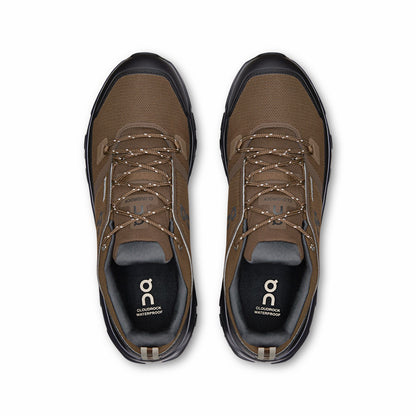 Men's Cloudrock Low Waterproof - Earth/Black | On United States