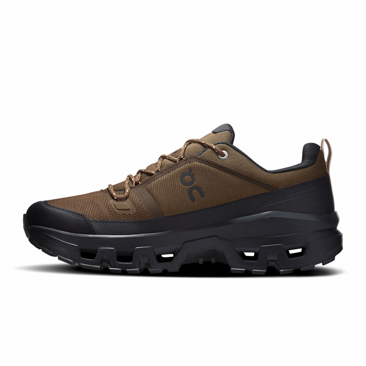 Men's Cloudrock Low Waterproof - Earth/Black | On United States