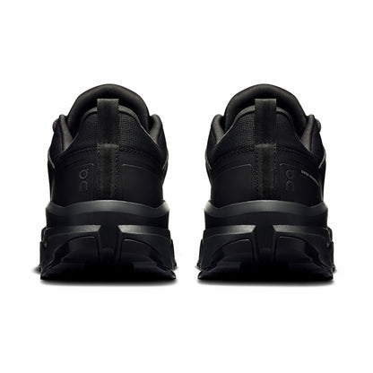 Men's Cloudrock Low Waterproof - Black/Black | On United States