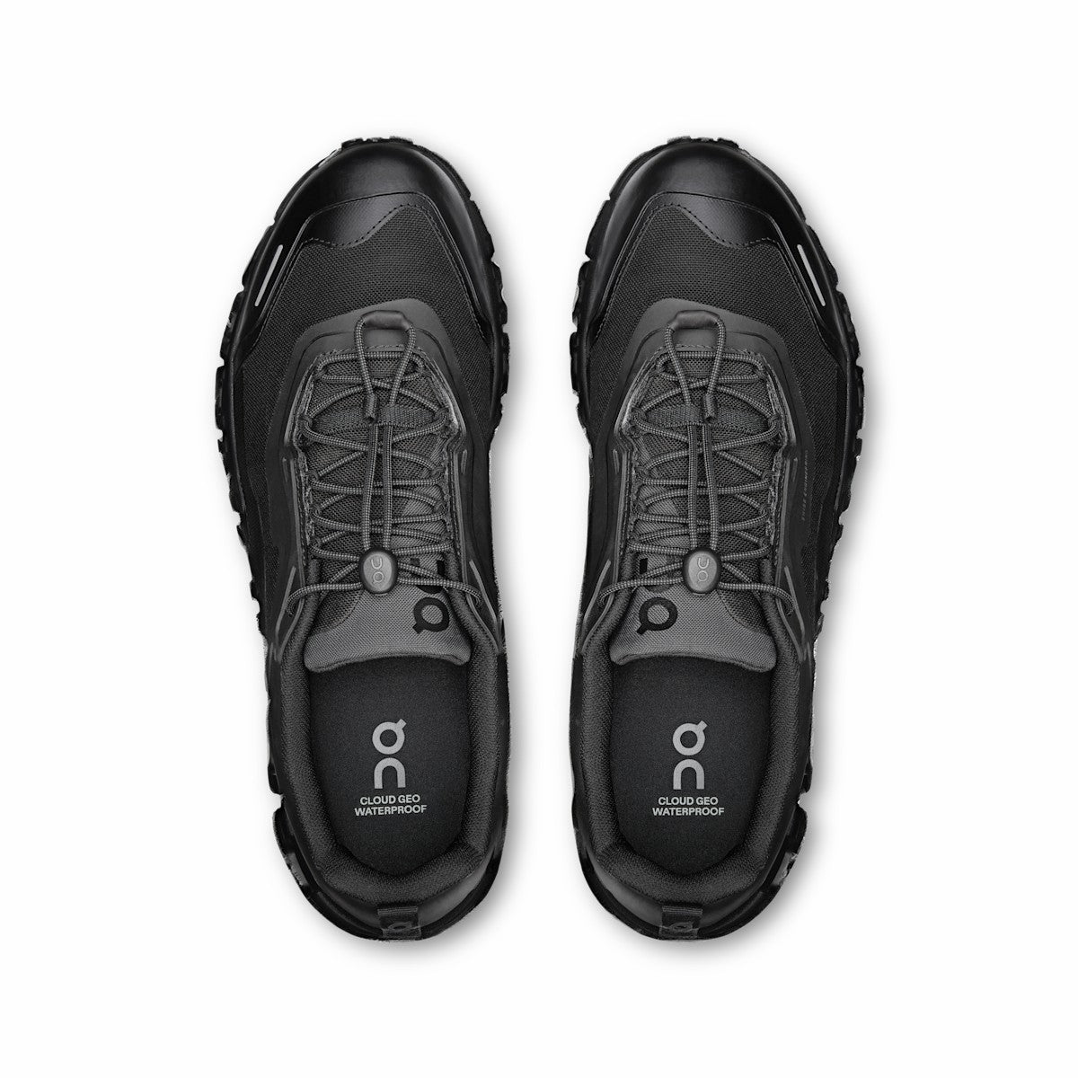 Men's Cloud 6 Geo Waterproof - Black/Black | On United States